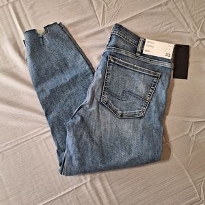 Silver Calley skinny crop jeans size 33